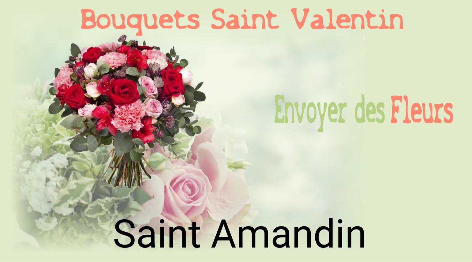 Roses de Saint-Valentin livrées à Saint-Amandin